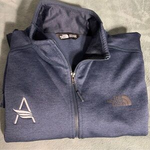 The North Face Navy Full-Zip Sweater